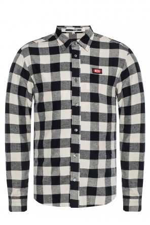Shirt with a plaid pattern, zdjęcie 1 Shirt with a plaid pattern od McQ Alexander McQueen